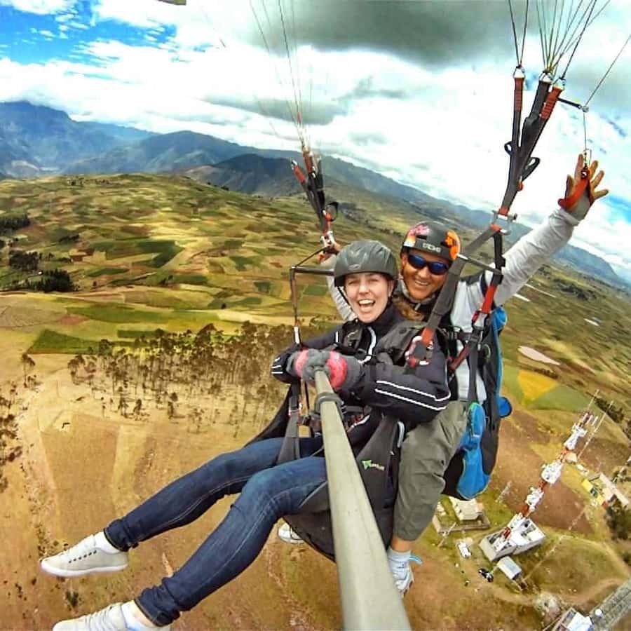 Parapente en el Valle Sagrado