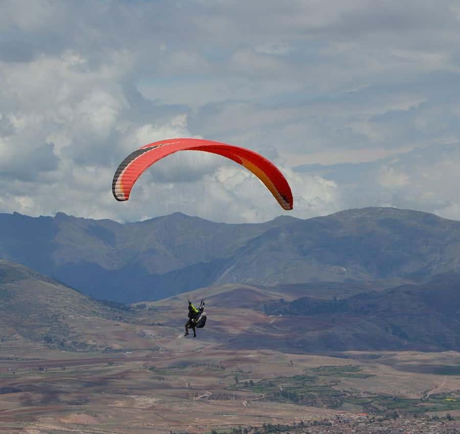 Parapente en el Valle Sagrado