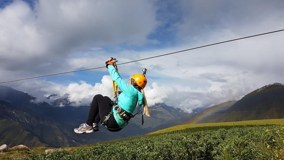 Zipline en el Valle Sagrado